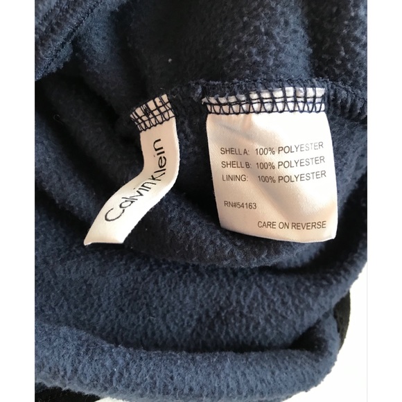 Calvin Klein Men’s Navy Zip Up Jacket Size Small - Picture 5 of 6